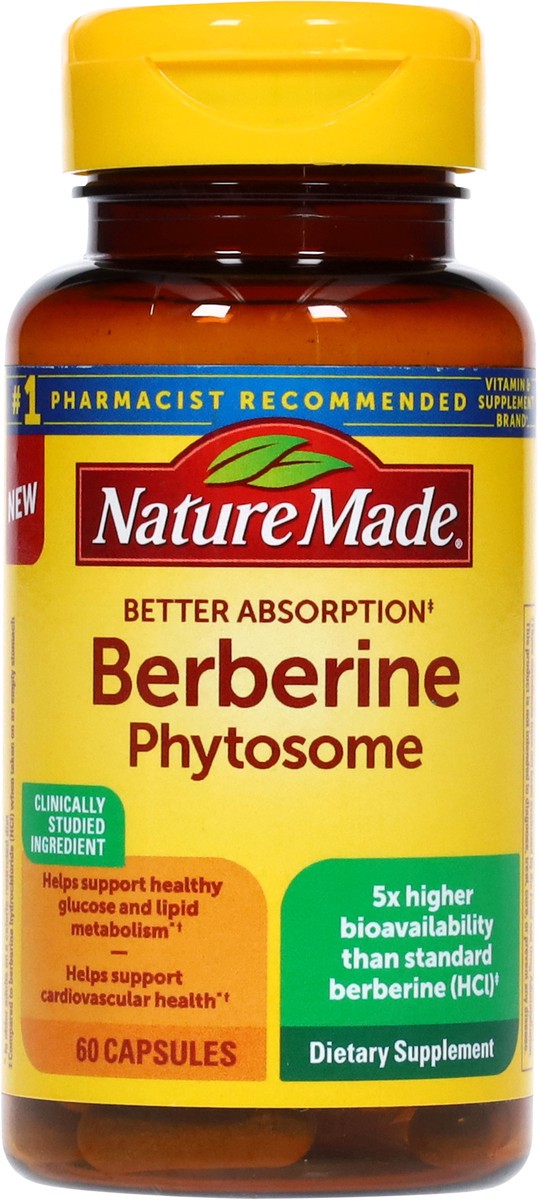 slide 14 of 14, Nature Made Berberine Phytosome 60 Capsules, 60 ct