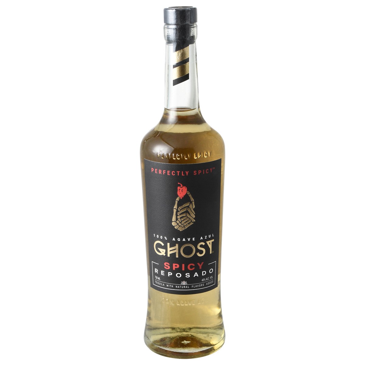 slide 1 of 12, Ghost Spicy Reposado Tequila 750 ml, 750 ml