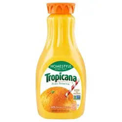 Tropicana Pure Premium Non GMO Orange Fruit Juice, 52 Fl Oz, Bottle