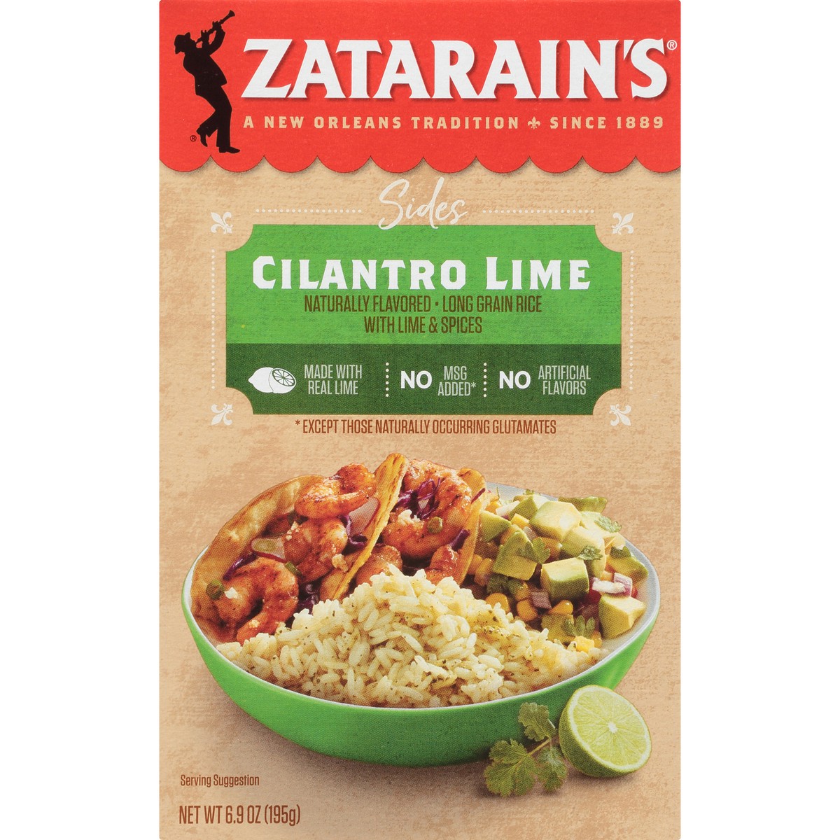 slide 2 of 13, Zatarain's Cilantro Lime Rice, 6.9 oz