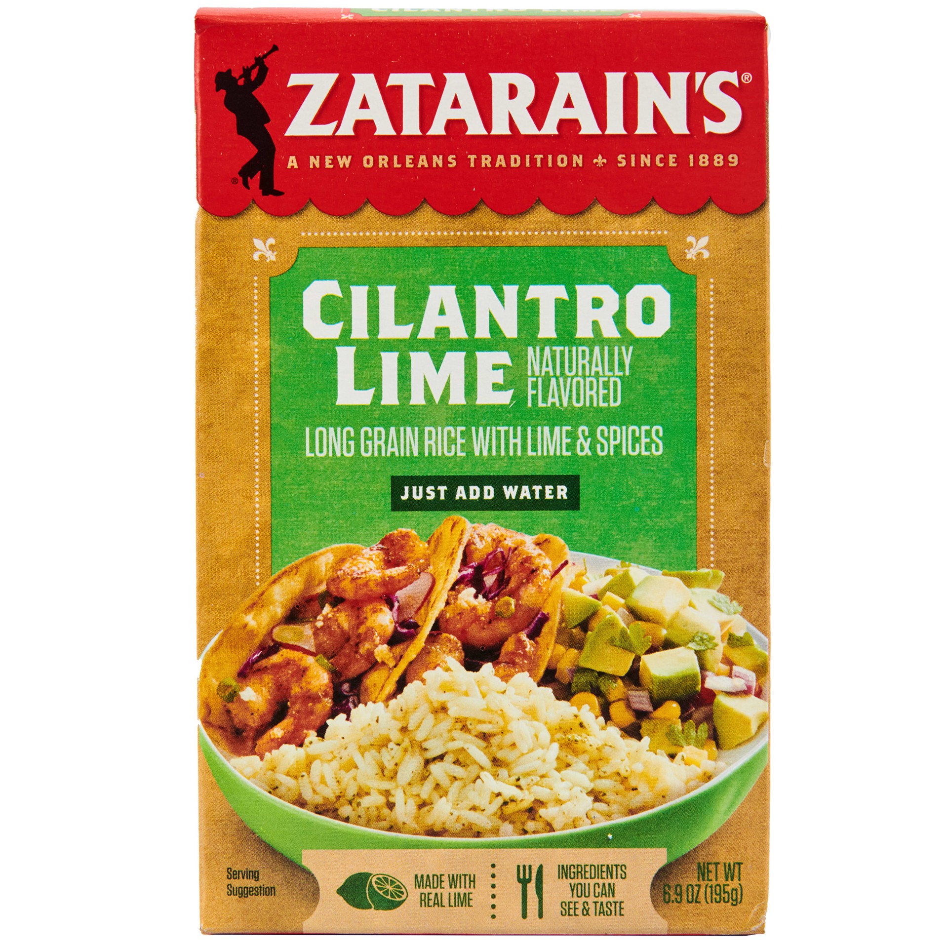 slide 1 of 13, Zatarain's Cilantro Lime Rice, 6.9 oz