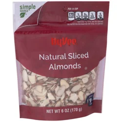 Hy-vee Natural Sliced Almonds