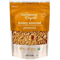 True Goodness Organic Honey Almond Granola, 12 oz
