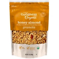 True Goodness Organic Honey Almond Granola, 12 oz