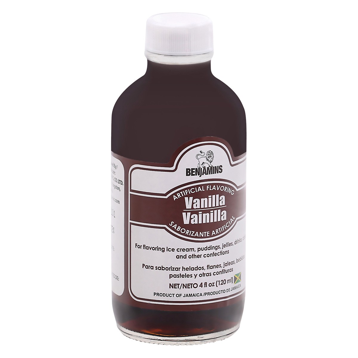slide 9 of 9, Benjamins Vanilla Artificial Flavoring - 4 fl oz, 4 fl oz