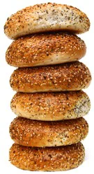 Central Market Boiled Bagels Everything