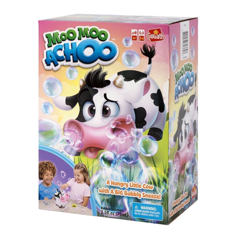 slide 6 of 9, Pressman Goliath Moo Moo Achoo! Game, 1 ct