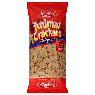 slide 1 of 1, Stauffer's Animal Crackers, 32 oz