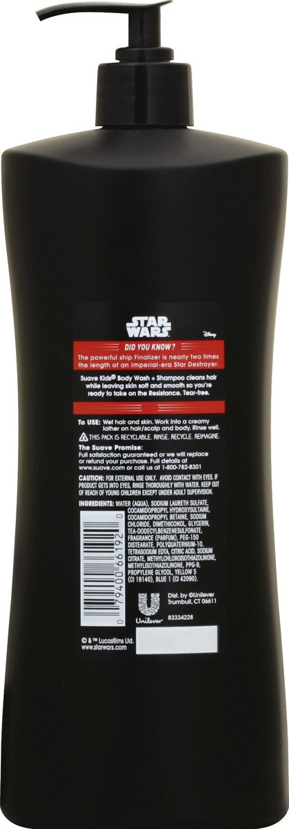 slide 6 of 10, Suave Body Wash + Shampoo 28 oz, 28 oz