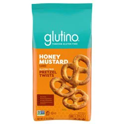 Glutino Gluten Free Honey Mustard Pretzel Twists, Gluten Free Snacks, 11 oz.