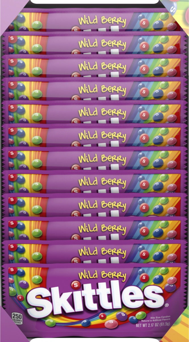 slide 4 of 8, Skittles Wild Berry Candy, 36 ct