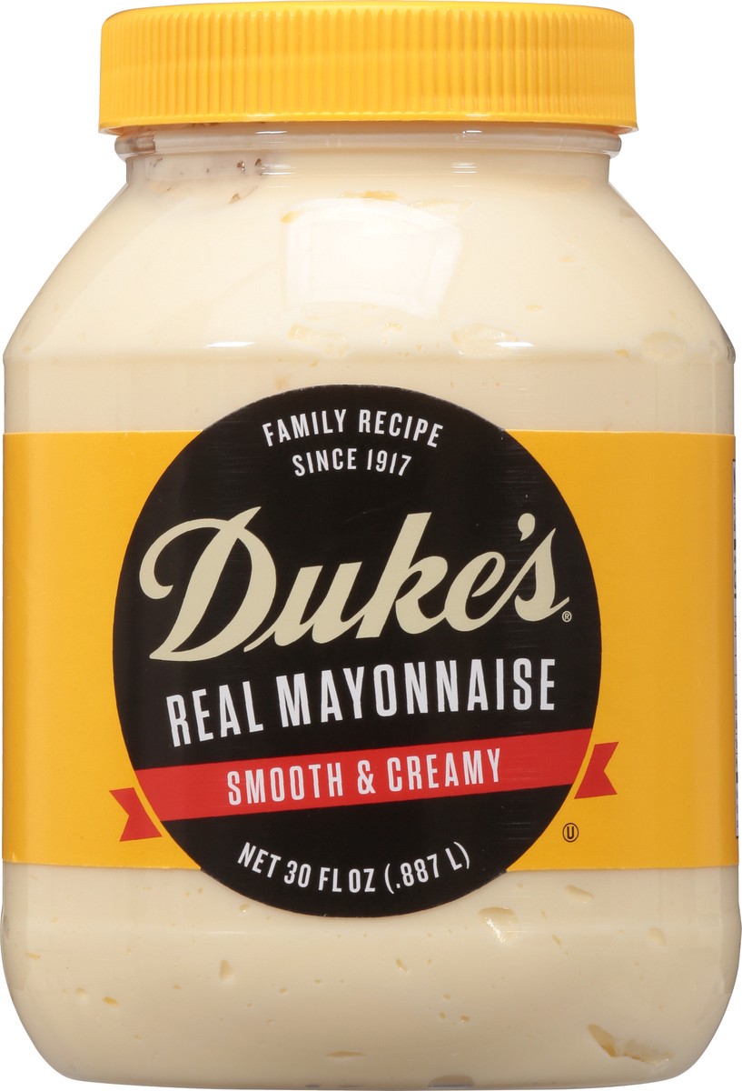 slide 9 of 13, Duke's Real Smooth & Creamy Mayonnaise 30 fl oz, 30 fl oz