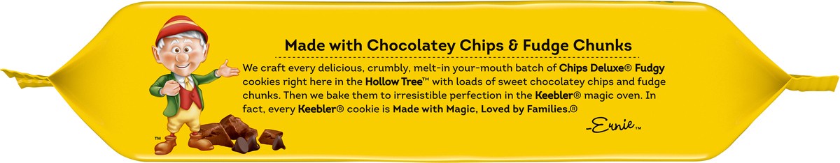 slide 6 of 13, Keebler Fudgy Cookies 9.6 oz, 9.6 oz