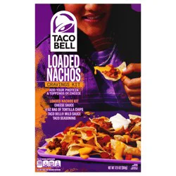 Taco Bell Loaded Nachos Cravings Kit, 12.8 oz Box