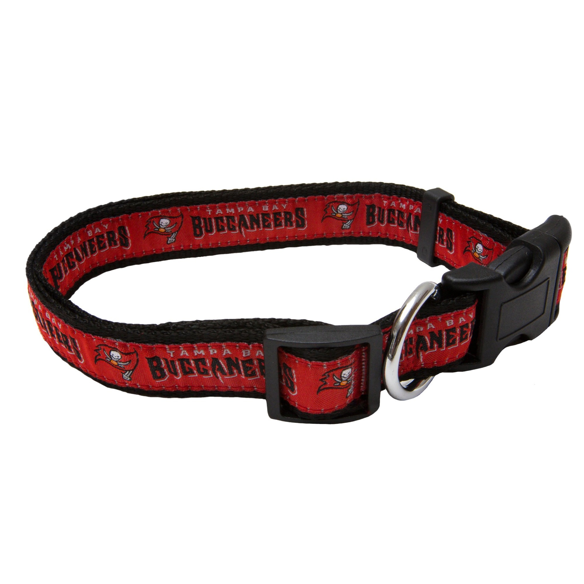 slide 1 of 1, Pets First Tampa Bay Buccaneers NFL Dog Collar, MED