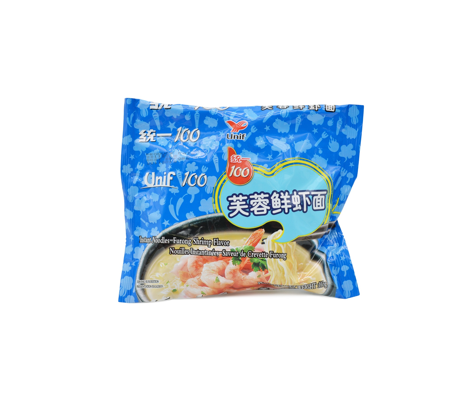 slide 1 of 1, Tung-I Unif 100 Noodles Furong Shrimp, 4.4 oz