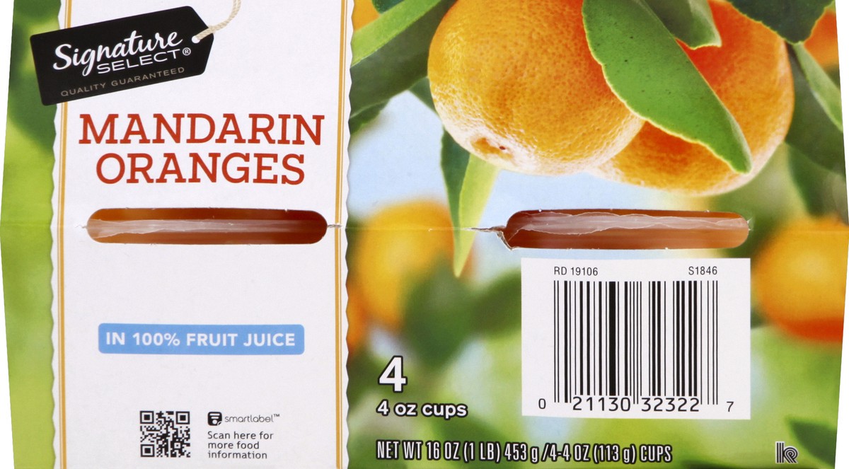 slide 3 of 7, Signature Select Mandarin Oranges 4 ea, 