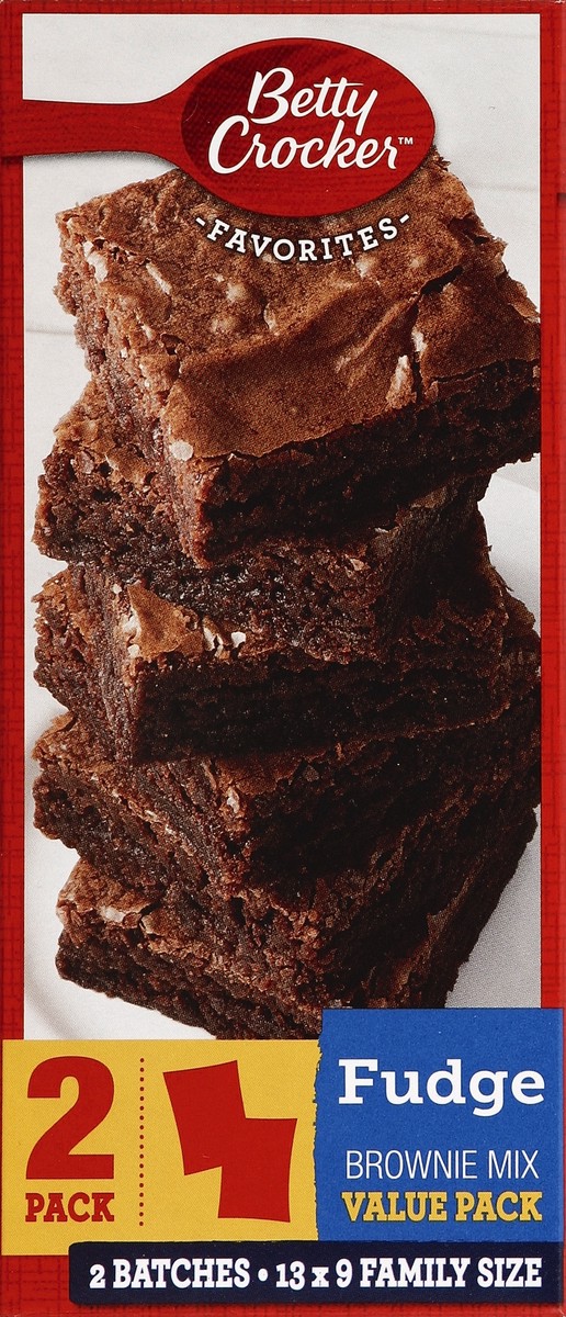 slide 3 of 6, Betty Crocker Favorites Fudge Brownie Mix Value Pack, 36.6 oz