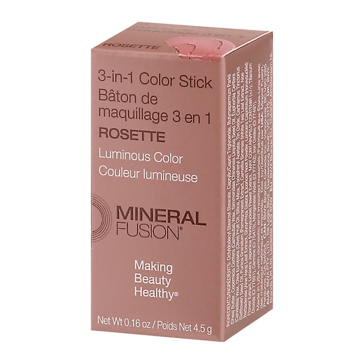 slide 8 of 10, Mineral Fusion Rosette 3-in-1 Color Stick 0.16 oz, 0.16 oz