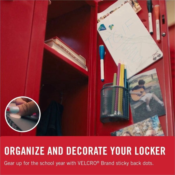 slide 3 of 10, VELCRO Brand VELCRO Brand Sticky Back Tape - 60 Mil Width X 0.06" Length - 50 / Pack - Black, 1 ct