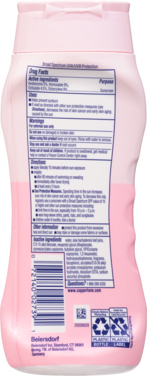 slide 8 of 9, Coppertone Water Babies Broad Spectrum SPF 50 Sunscreen Lotion 8 fl oz, 8 oz