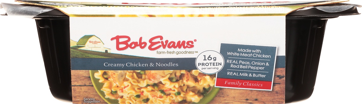 slide 7 of 8, Bob Evans Creamy Chicken & Noodles, 20 oz