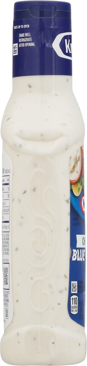 slide 5 of 14, Kraft Chunky Blue Cheese Dressing, 16 fl oz Bottle, 16 fl oz