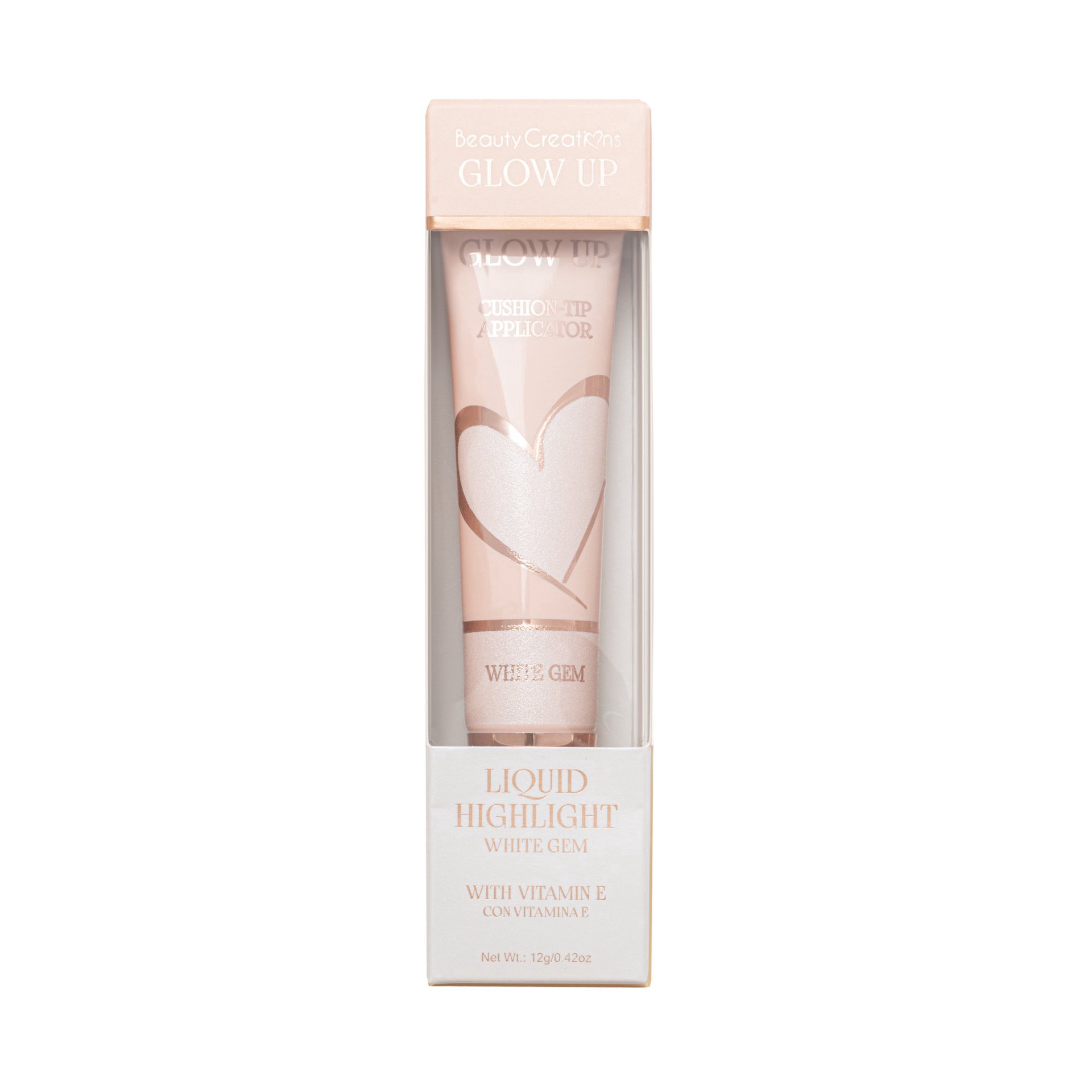slide 1 of 1, Beauty Creations Glow Up Liquid Highlight - White Gem, 0.42 oz