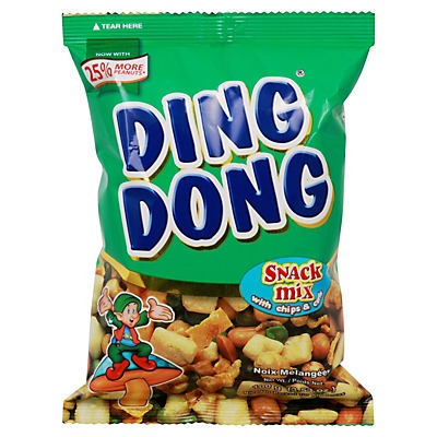 slide 1 of 1, JBC Foods Ding Dong Chips & Curls Snack Mix, 3.53 oz