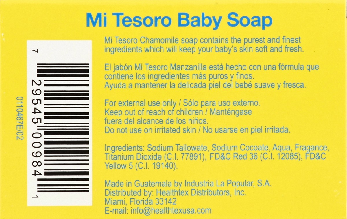 slide 5 of 7, Mi Tesoro Soap 3.53 oz, 3.53 oz