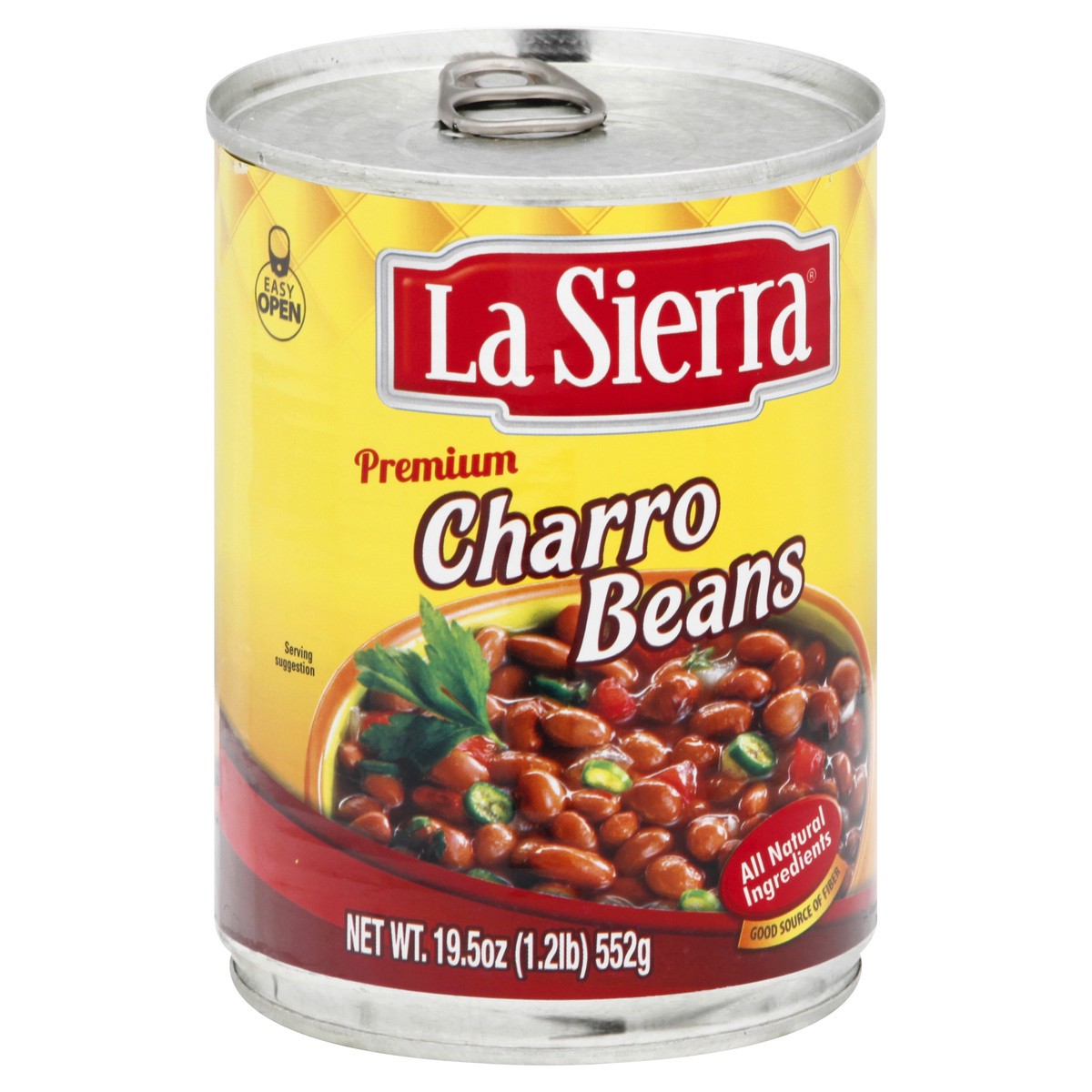 slide 6 of 9, La Sierra Charro Beans, Premium, 19.5 oz