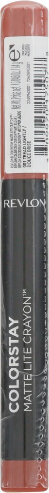 slide 2 of 2, Revlon ColorStay Matte Lite Crayon, Tread Lightly, 001 tread lightly