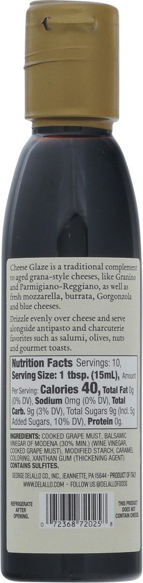 slide 9 of 13, DeLallo Gourmet Glaze for Cheese 5.07 fl oz, 5.07 fl oz