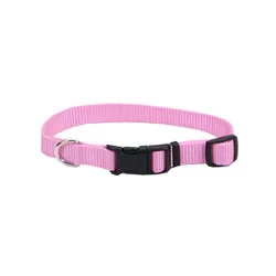 Alliance Adjustable Pink Dog Collar