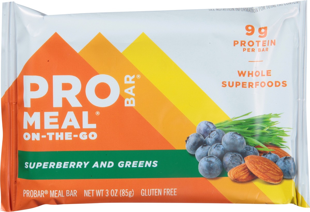 slide 6 of 9, ProBar On-the-Go Superberry and Greens Meal Bar 3 oz, 3 oz