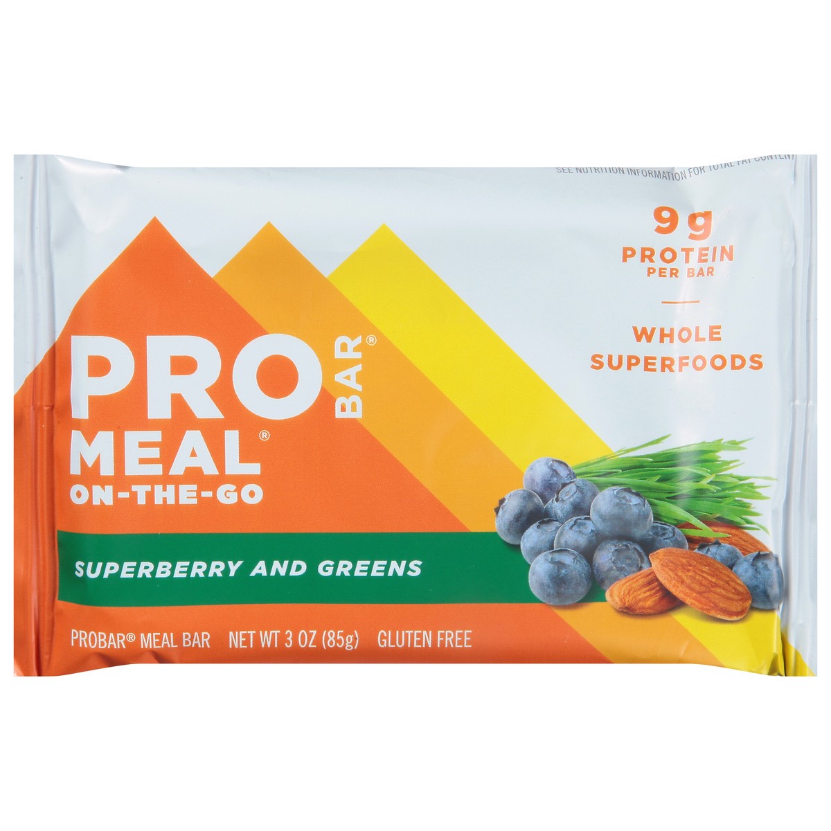 slide 1 of 9, ProBar On-the-Go Superberry and Greens Meal Bar 3 oz, 3 oz