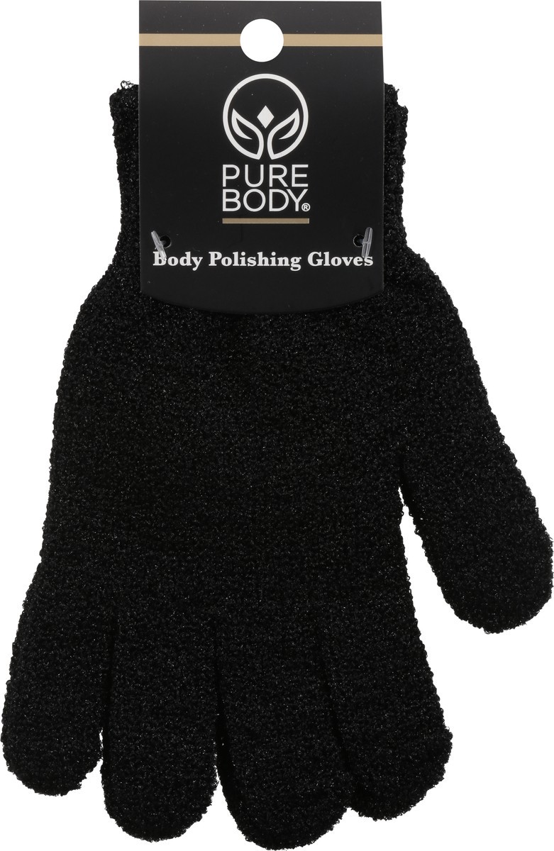 slide 3 of 9, Pure Body Body Polishing Gloves 1 ea, 1 ct