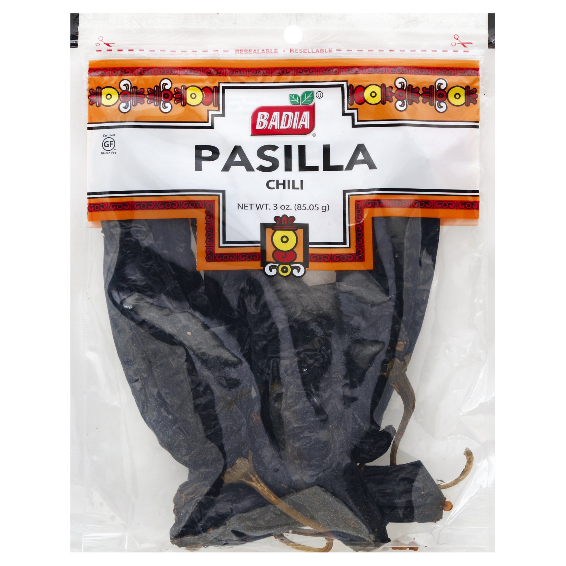 slide 1 of 1, Badia Pasilla Chili, 3 oz