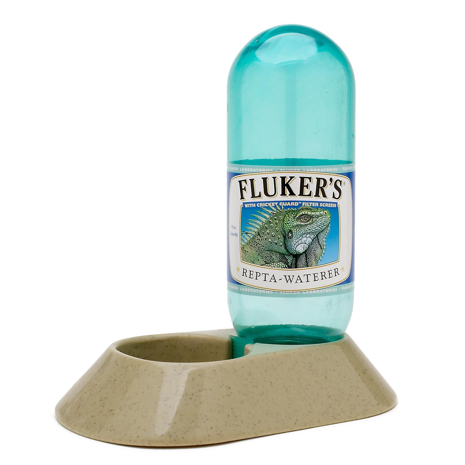 slide 1 of 1, Fluker's Repta-Waterer with Cricket Guard Filter Screen, 1 ct