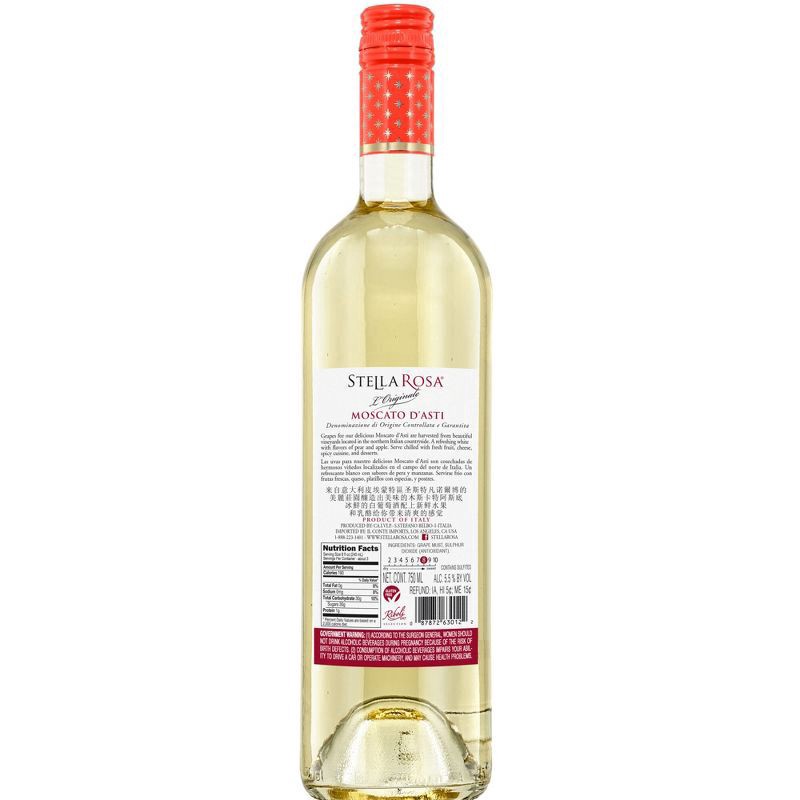 slide 3 of 7, Stella Rosa Moscato d'Asti DOCG Semi-Sweet White Wine 750 ml, 750 ml