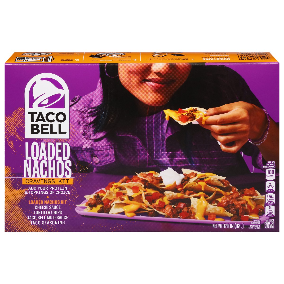 slide 17 of 17, Taco Bell Queso-Burrito Cravings Kit, 21.5 oz Box, 21.5 oz