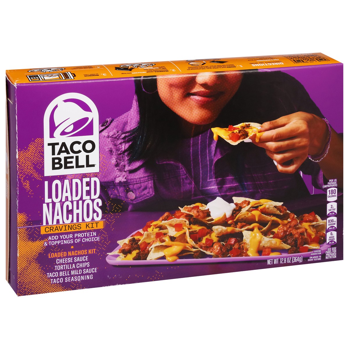 slide 12 of 17, Taco Bell Queso-Burrito Cravings Kit, 21.5 oz Box, 21.5 oz