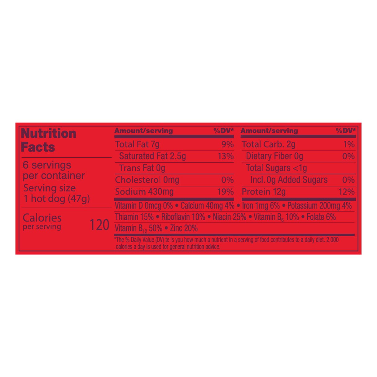 slide 5 of 5, Impossible™ Beef Hot Dogs, 2 lb