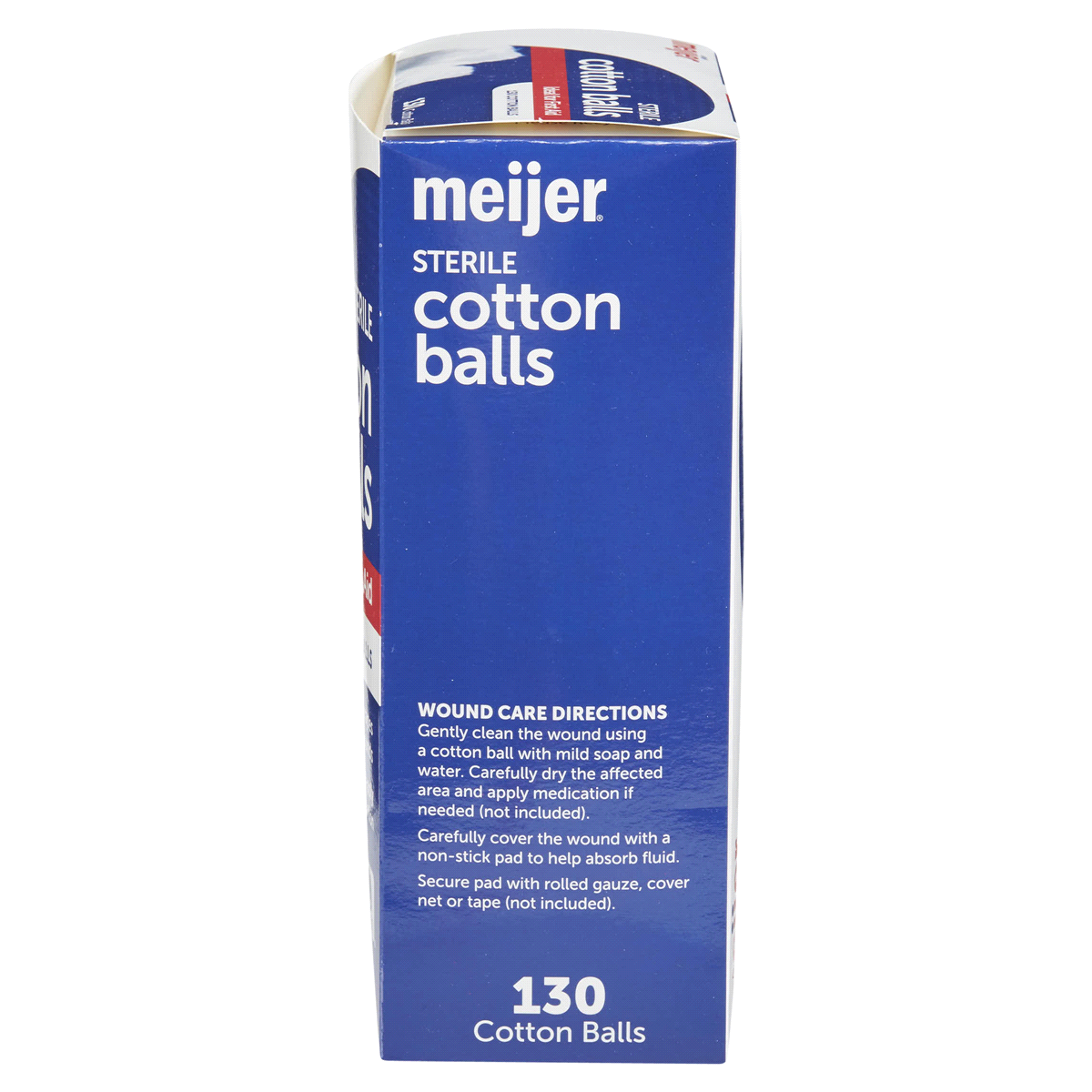slide 25 of 29, Meijer Sterile Cotton Balls, 130 ct