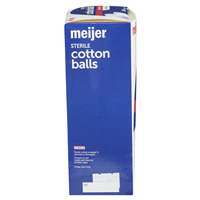 slide 11 of 29, Meijer Sterile Cotton Balls, 130 ct