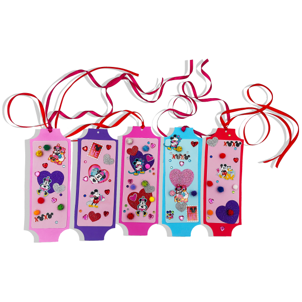 slide 3 of 4, Innovative Designs Disney Make Your Own Valentine's Day Bookmark, Over 200 Pieces, 1 ct