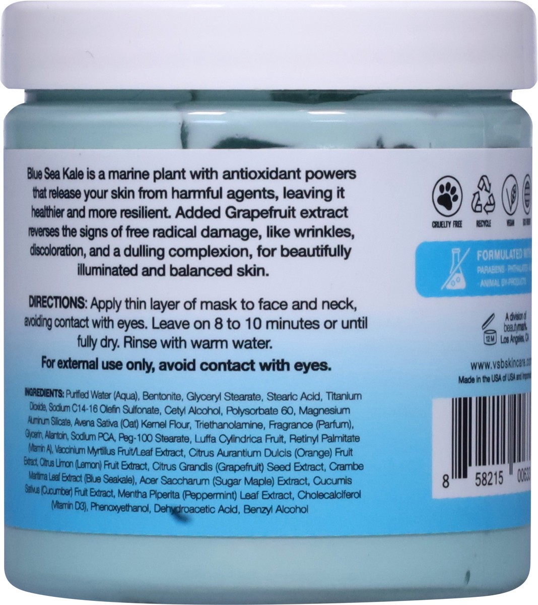 slide 6 of 13, VitaminSea.beauty Vs Deep Pore Exfoliating Mask, 1 ct