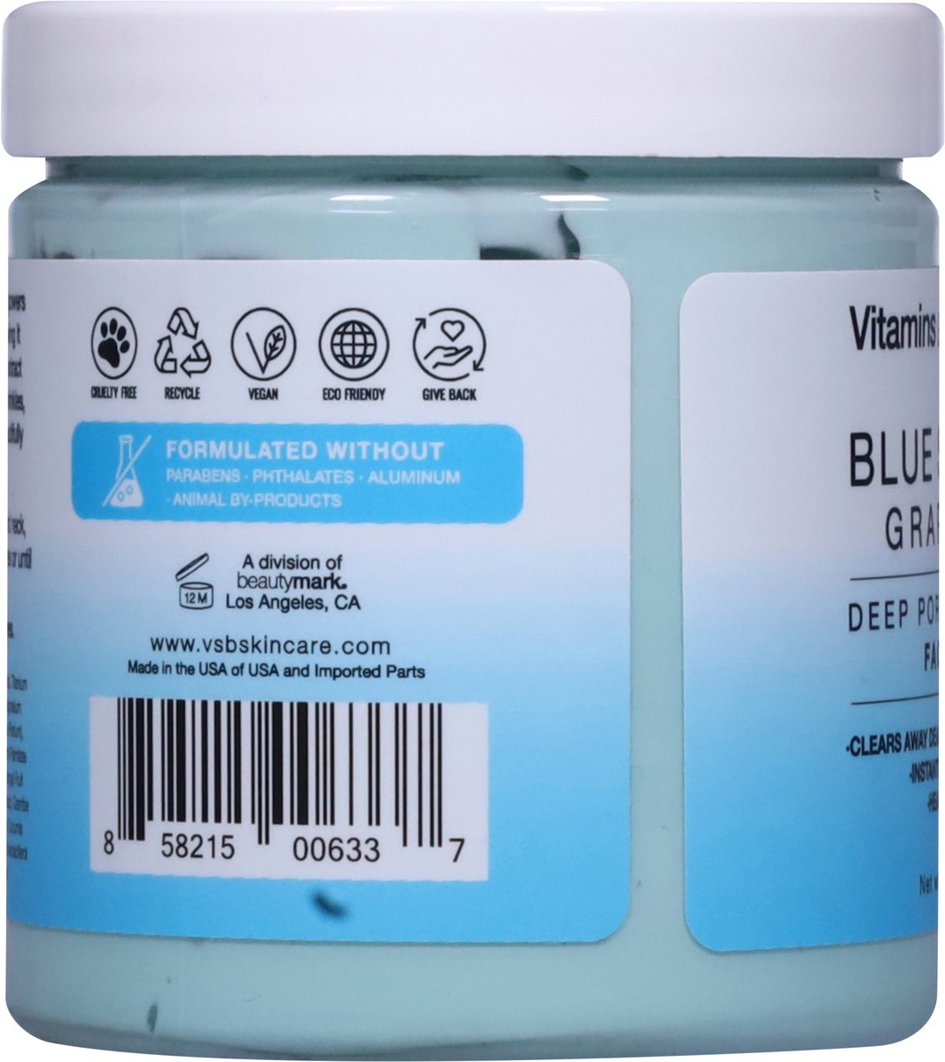 slide 11 of 13, VitaminSea.beauty Vs Deep Pore Exfoliating Mask, 1 ct