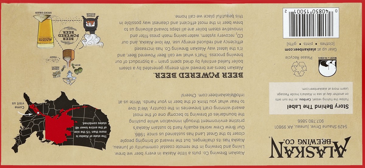 slide 5 of 8, Alaskan Amber Ale Beer 12Pk, 12 ct; 12 oz