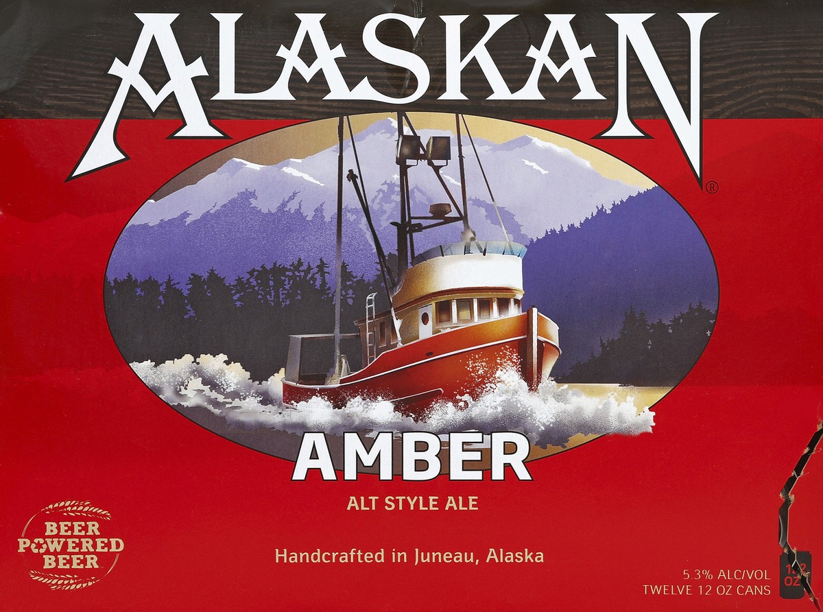 slide 6 of 8, Alaskan Amber Ale Beer 12Pk, 12 ct; 12 oz